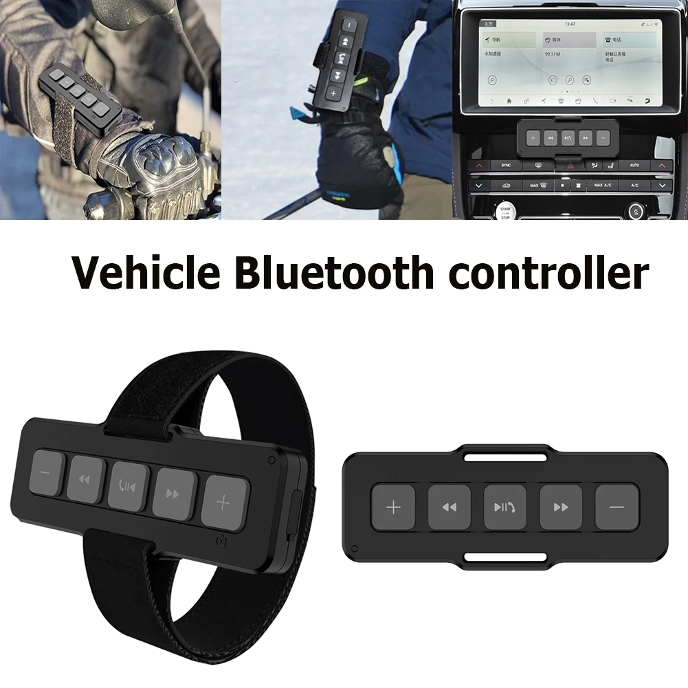 Wireless BLE Media Remote Button Steering Wheel Controller