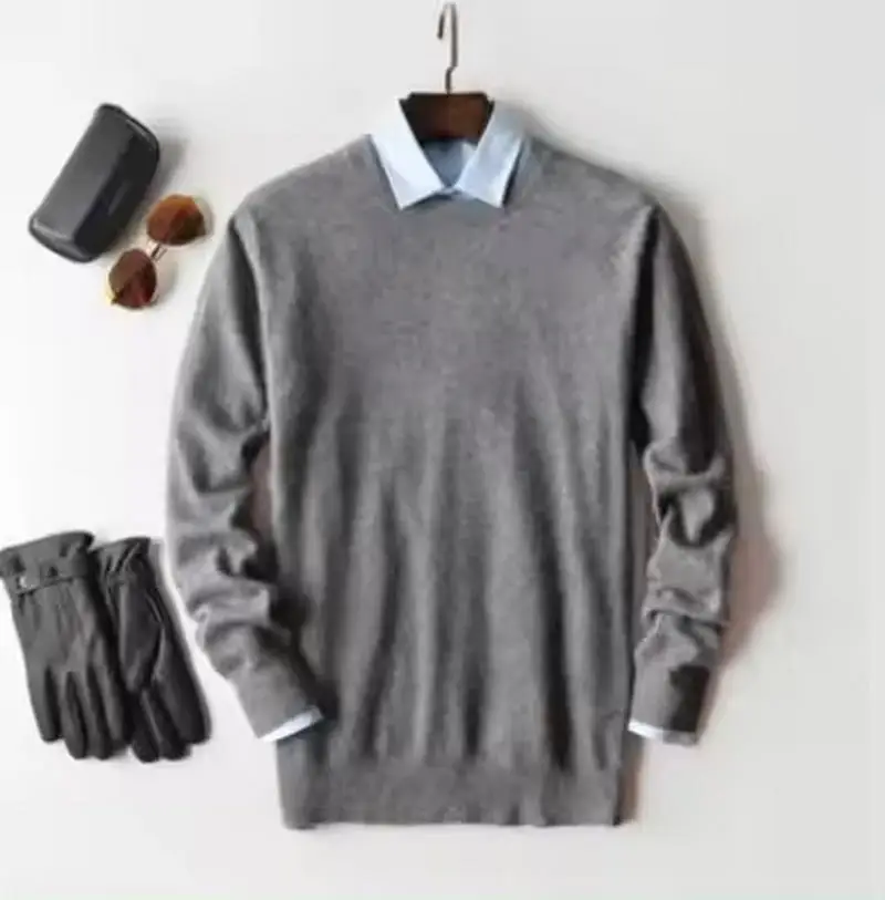 dark gray O-Neck