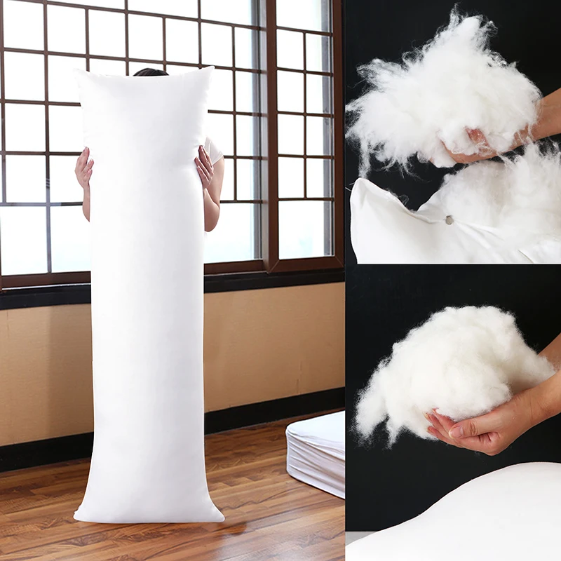 White Anime Long Body Pillow Core Inner with PP Cotton Filler for Bed Sofa Chair Dakimakura Rent A Girlfriend Home Decor Bedding 2