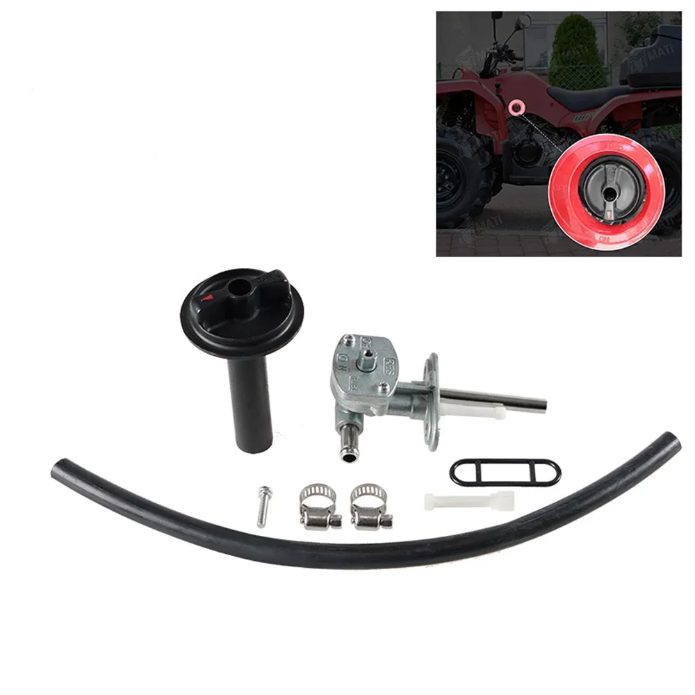 

Fuel Cock Petcock Assy & Lever For Yamaha ATV Grizzly 660 Bruin 350 YFM350 YFM660 5KM-24500-10-00 Fuel Tank Switch Valve Part