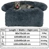 Large Washable Pet Bed Soft Plush Couch Warm Dog Bed Mat Cover Sofa Cushion Waterproof Non-Slip Dog Mat for Dogs Cat 6
