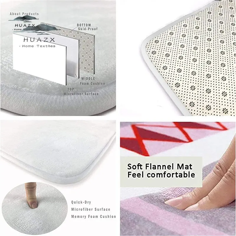 Lovely Cat Bath Mat Living Room Hallway Entrance Doormat Kitchen Bedroom Floor Non-slip Rug Relaxation Area Carpet Home Decor