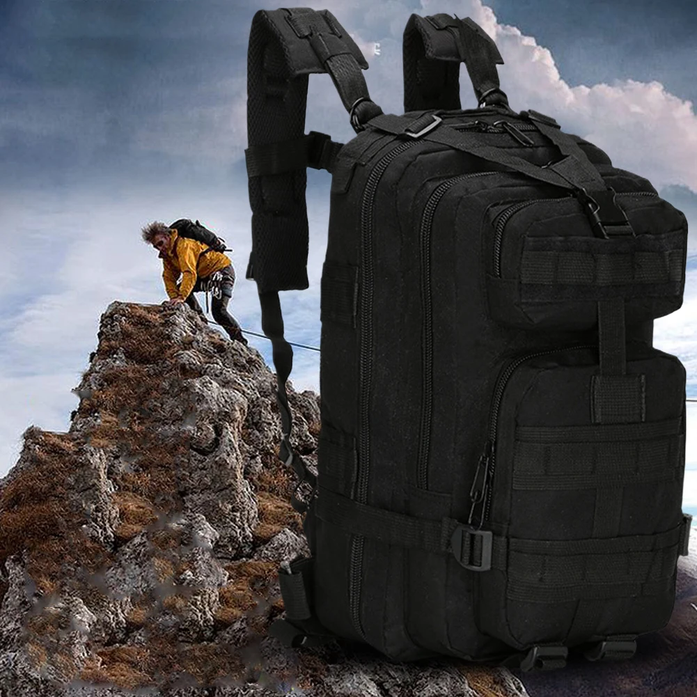Nylon Tactical Backpack for Hiking Camping Travel