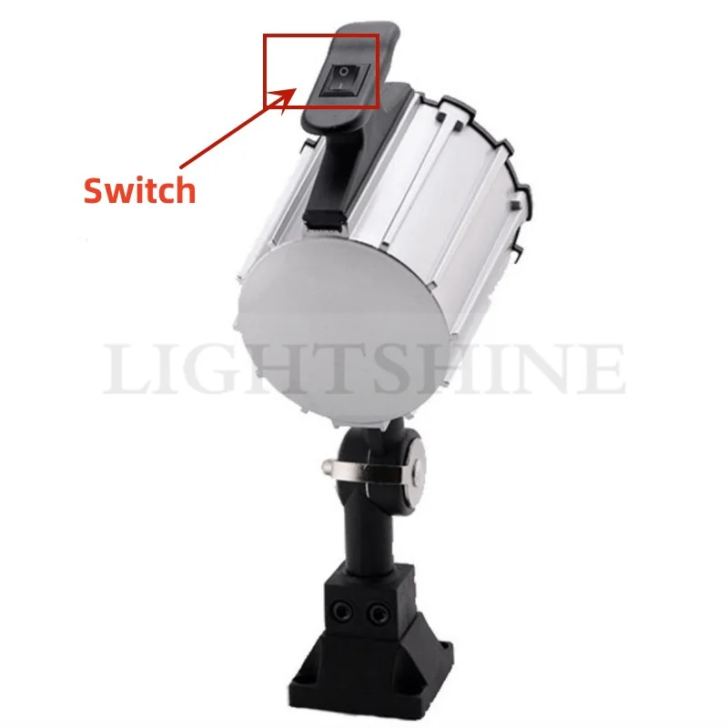 LED Machine Tool Working Light Long Arm Waterproof Lighting Oil Proof Mechanical Lamp 24v220v Long Arm Style Short led work light