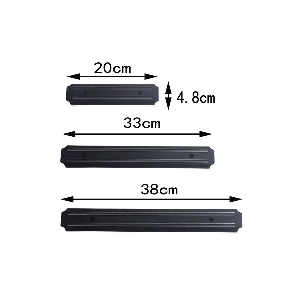 knife holder 13 Inch Magnetic Knife Holder Wall Mounted Stainless Steel Magnetic Knife Strip Strong Powerful Knifes Rack Storage Kitchen Bar