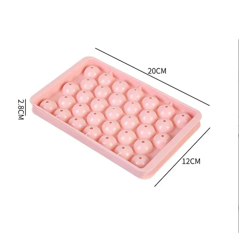 Ice Cube Mold 1pc Round ice cube tray for freezing cocktail ice round ice cube tray with lid spherical ice drink