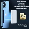 New Magnetic Wireless Portable Power Bank Magsafe External Battery Charger Cases Fast Charging for iPhone Series Samsung Xiaomi 2