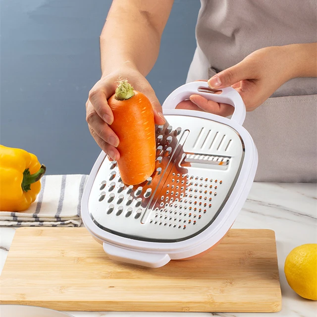 Plastic Manual Vegetable Chopper Slicer Cheese Carrot Shredder Potato  Grater French Fry Cutter Kitchen Fruit Acces