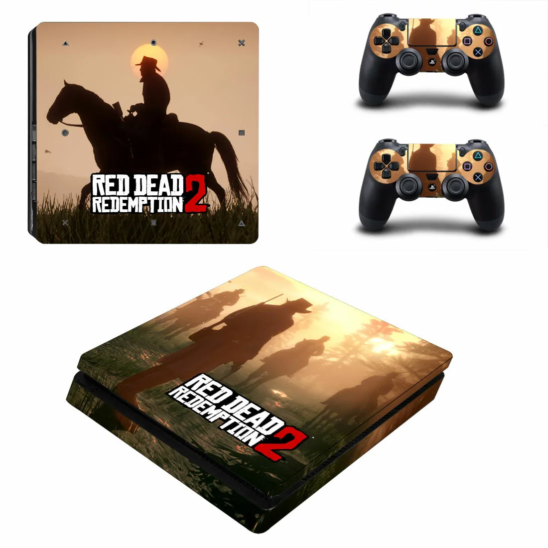 Game Red Dead Ps4 Slim Skin Sticker For Playstation 4 Console And Controllers Skins Sticker Decal Vinyl Stickers - AliExpress