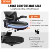 VEVOR Ergonomic Office Chair with Slide Seat/ Mesh Seat/ Adjustable Lumbar Support Angle and Height Adjustable Home Office Chair 2