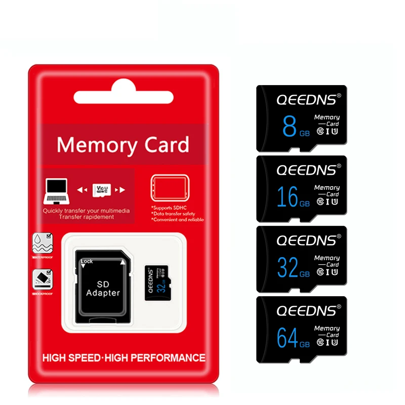 Micro Mini Sd Card Promozione Tf Card U3 128Gb 256Gb 512Gb Scheda Di Memoria Capacità Reale 8G 16G 32G 64G Carte Microsd Spedizione Gratuita