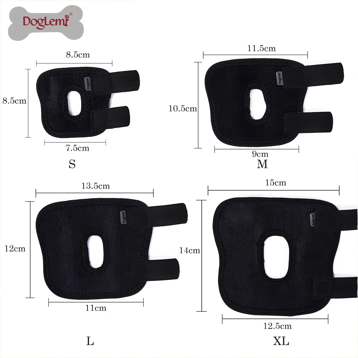 Pet Dog Leg Brace Pet Bandages Knee Hock Straps Protection for Puppy Joint 1pcs of Wrap Dog Medical Supplies