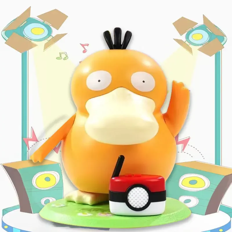 thumbnail image 1 of Figura de acción de Pikachu de KFC Limited 2022, juguete divertido de baile y canto de Pokémon Psyduck, modelo de muñeca de decoración, juguetes para niños, regalo para niños, 1 of 5