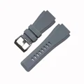 Grey silver buckle