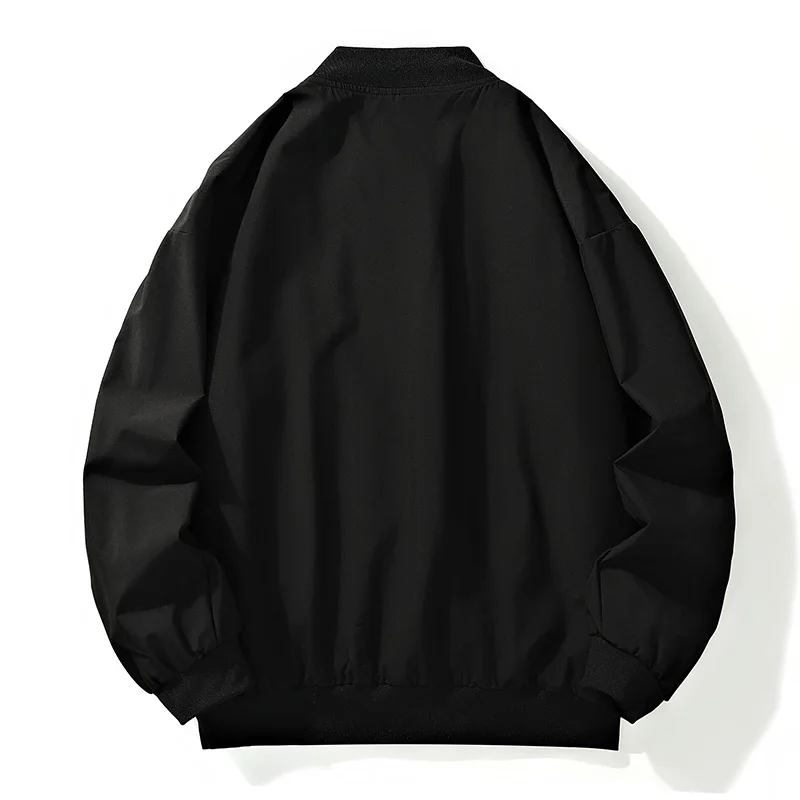 2025 Giacca da uomo primavera autunno uomo cappotto moda allentato giacca bomber da uomo abbigliamento da lavoro giacca cargo capispalla High Street 4