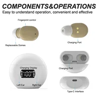 Newest Bluetooth Hearing Aid Rechargeable BTE Ear Hearing Aids for The Elderly Audifonos Sound Amplifier for Deafness - Image 3