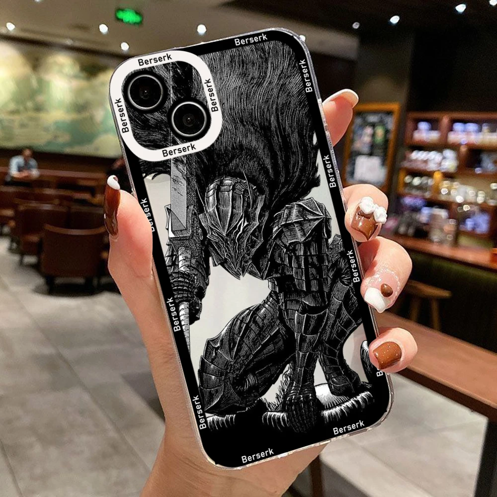 Berserk Guts Anime Phone Case For Iphone 14 13 12 11 Pro Max Mini