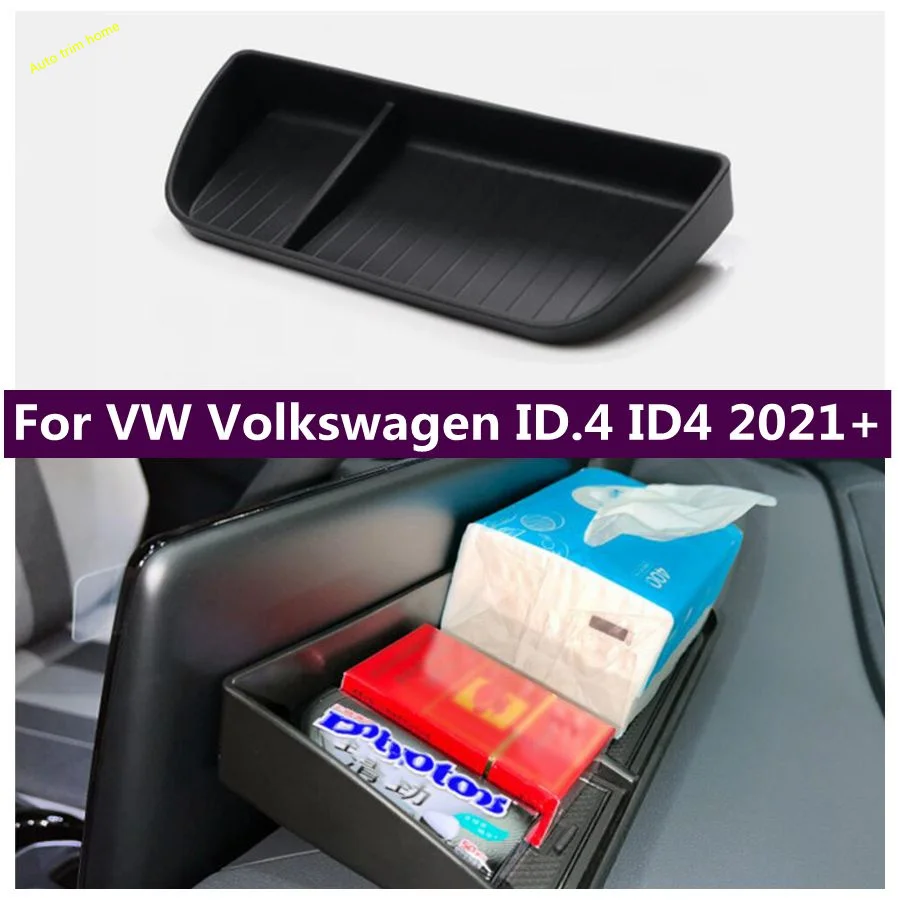 

Dashboard Instrument Plastic Multifunction Container Storage Box Tray Accessory Cover Fit For VW Volkswagen ID.4 ID4 2021 - 2023