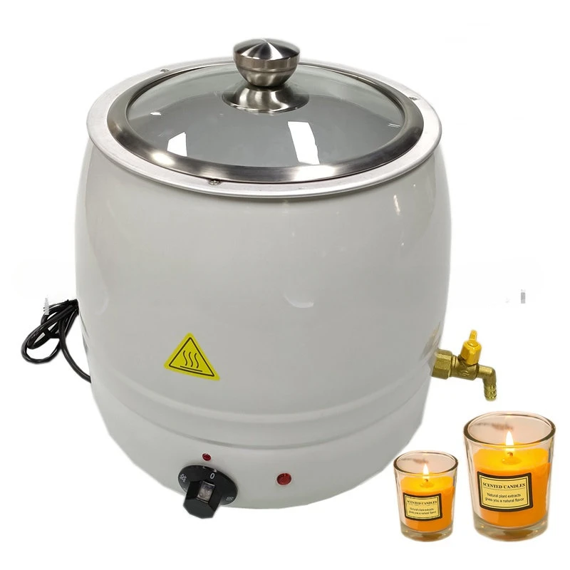 

Stainless Steel Candle Art and Craft with Soy Wax Candle Making Kit DIY Scented Candles Kettle Wax Melting Pot WarmerHo