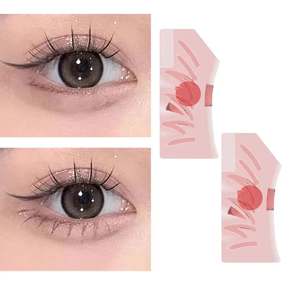 

Silicone Eyelash Stamps Eye Makeup Tool DIY Natural Simulation Lower Eyelash Stamp Lashes Extensions Make Up For Beginner