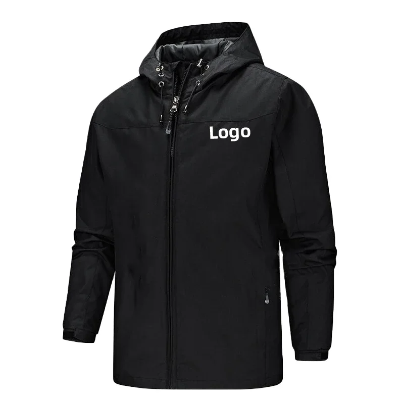 Customize your logo  Jackets Waterproof Windproof Breathable Jacket  Men Fashion Outdoor Mountain Jackets  Training Jackets 2
