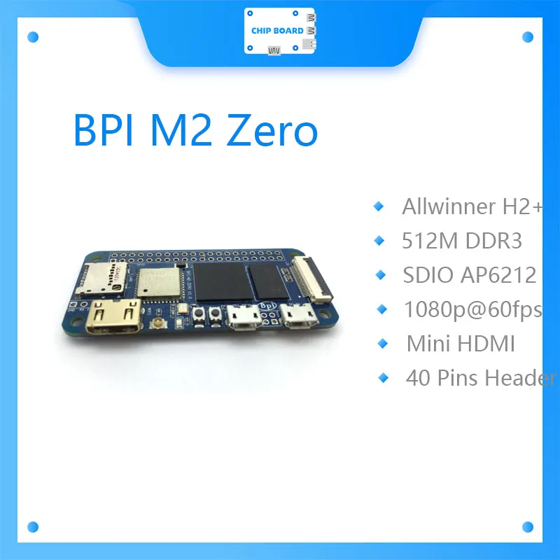 Bpi Zero Banana Pi M2 Zero Allwinner H3+ Open Source Hardware Platform BPI M2 All Ineter Face Same As Raspberry Pi W