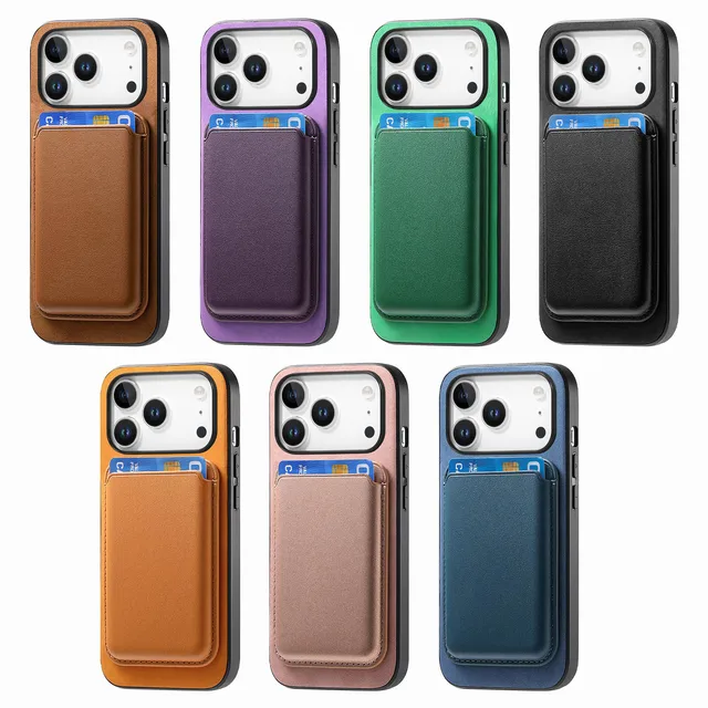 iPhone Leather Wallet Case with Detachable Cover 4