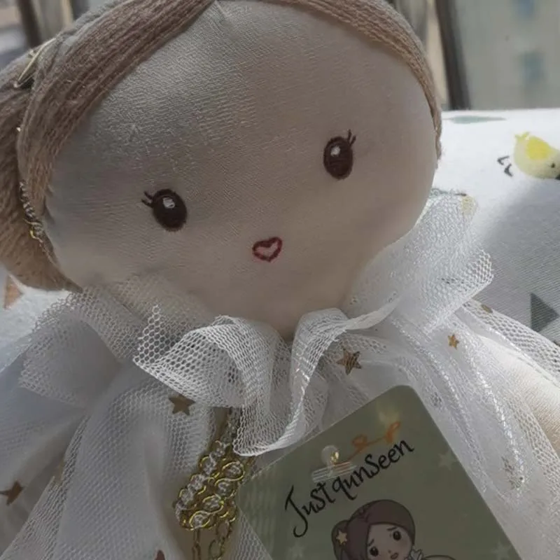 Nordic 50cm Fairy Soothing Girl Doll Plush Toys for Baby Girls Sleeping Toys Kids Gift Baby Girls Room Decoration Nursery Decor 5
