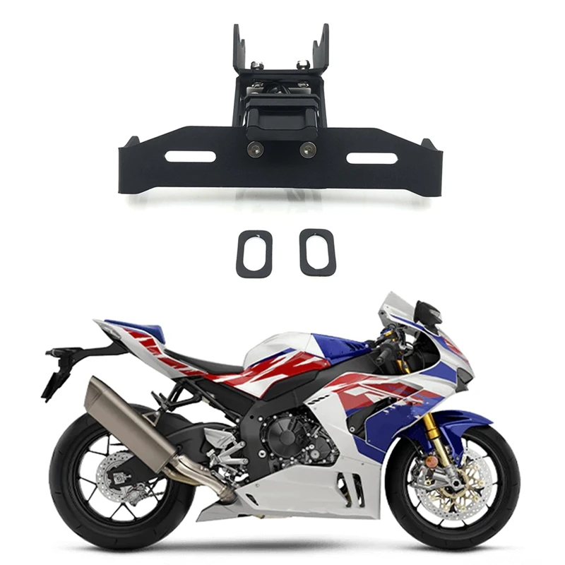 

Motorcycle License Plate Holder Tail Mount For HONDA CBR1000RR-R/SP 2020-2022 Rear License Plate