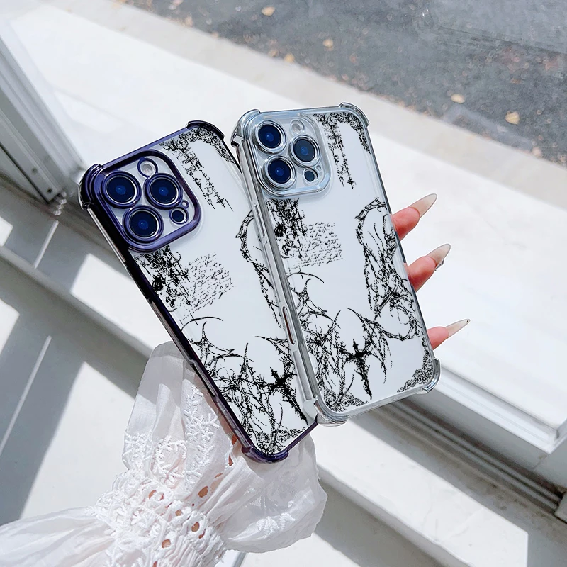 Pray Gothic Cross Mark Phone Case - Stylish Protective Cover