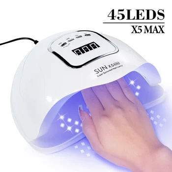 SUN X5 LED MAX Manicure Lamp 45 LEDs UV LED Nail Lamp For Nails Curing Nail Polish LED Nail Lamp Gel Dryer Lamps Nail Tools 1
