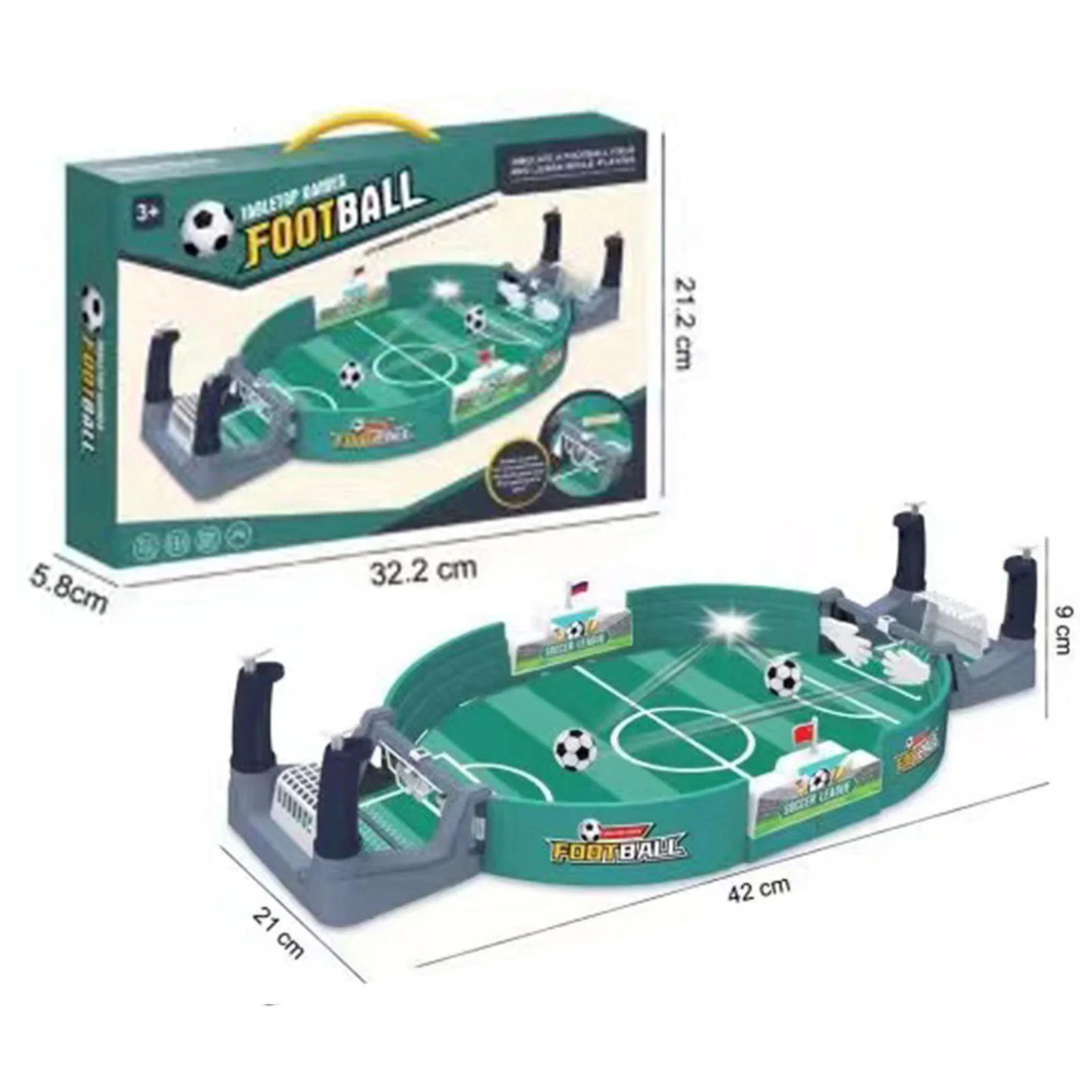 5pcs Jeu De Tir De Terrain De Football De Flipper Moderne Pour La Maison,  Améliore La Coordination Main-œil Et Le Plaisir En Famille