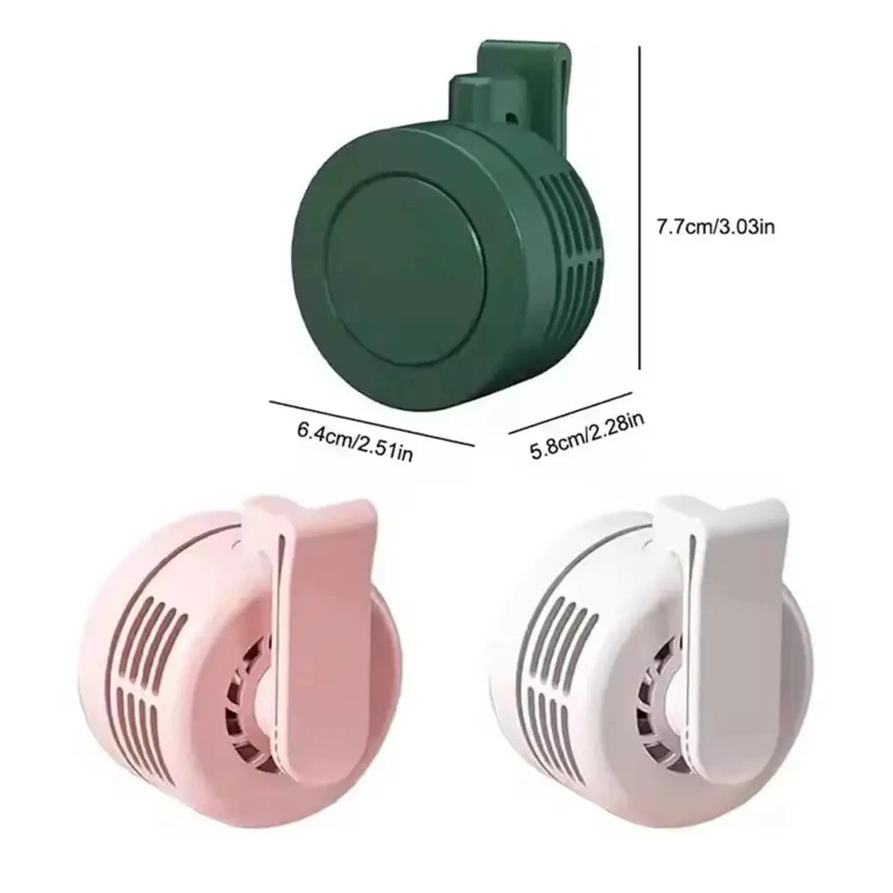 مروحة بمشبك صغير معلقة الخصر الرقبة مروحة فتاة الك...