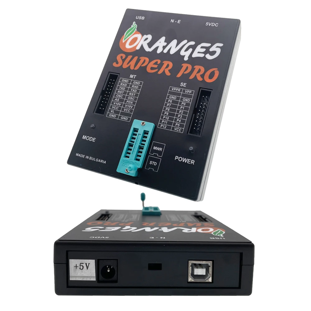 Orange5 Super Pro V1.36 V1.35 Full Actived Professional Programming Device With Full Adapter Orange 5 OBD2 Auto Programmer