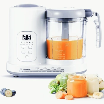Baby Food Maker Steamer Blender 4 in 1 Auto Steam Blend and Puree Maker Self-Clean for Healthy Baby Toddler Meal Prep BPA-Free 1