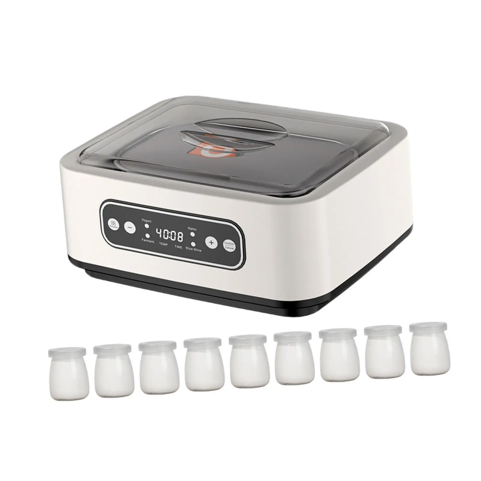 Automatic Yogurt Maker DIY Household Homemade Adjustable Temperature Low Noise Multifunctional Fermentation Machine Natto Maker