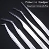 1pcs Professional Stainless Eyebrow Tweezer Forcep Eyelash Extension Clip Trimmer High Presicion Tweezers Makeup Tool LYU01-05-1 5