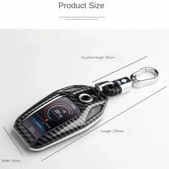 Cover chiate/telecomando per BMW Display 5 7 Serie 730Li 740 630 G12 G30 G31 G32 G02 X5 G07 X6 X7 Portachiavi Accessori di Protezione 6 Cover chiate/telecomando per BMW Display 5 7 Serie 730Li 740 630 G12 G30 G31 G32 G02 X5 G07 X6 X7 Portachiavi Accessori di Protezione - Caso Della Copertura di Chiave dell automobile Per BMW Display 5 7 Serie 730Li 740
