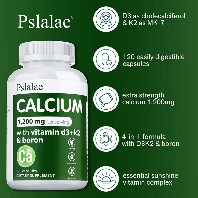 Calcium Supplement Heart & Immune Function Regulates Calcium Absorption Supports Healthy Bone