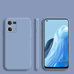 Elegant Square Frame Silicone Phone Case - Soft Matte Full Protector Back Cover for Reno 2Z (GRAY)
