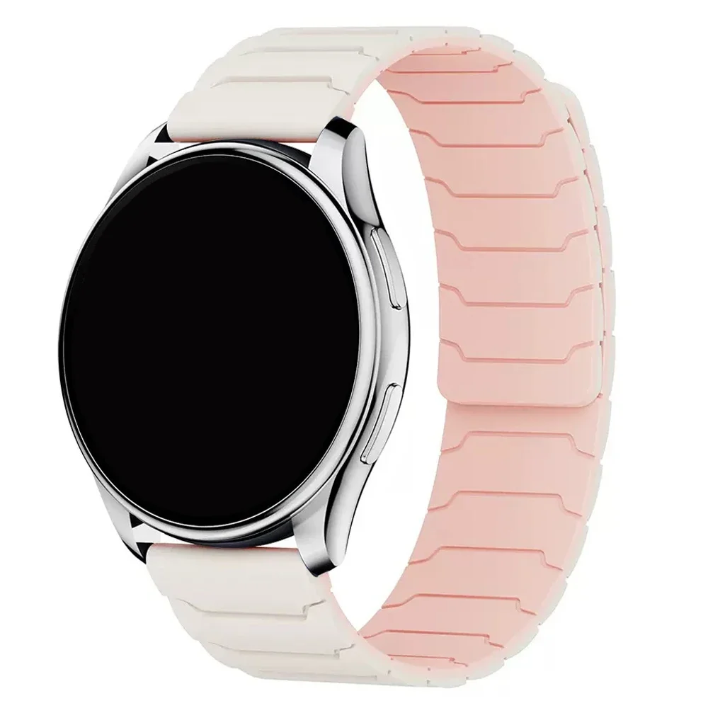 Sport Silicone Magnetic Smartwatch Band - 20mm/22mm Strap