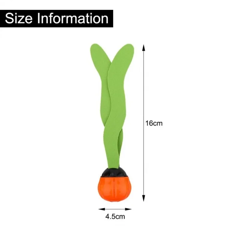 Children Bathing Toys 1pc Random Swimming Pool Toys Sea Plant Shape Diving Underwater Fun for Training