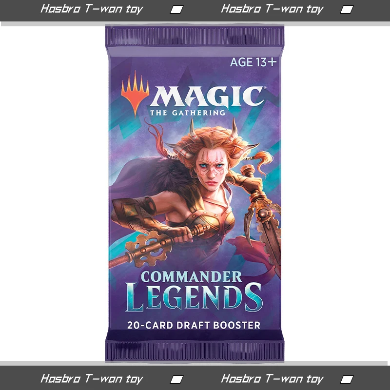 

Hasbro Magic: The Gathering Commander Legends Booster Pack - 2 Legends - Total 20 Mtg Cards (1 Draft Booster)