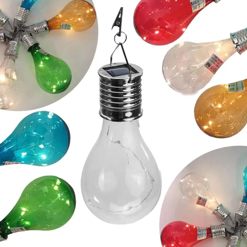 

Solar Lights Camping Chandelier Outdoor Garden Courtyard Corridor Pathway Solar Bulb Light Christmas Tree Decoration Lantern