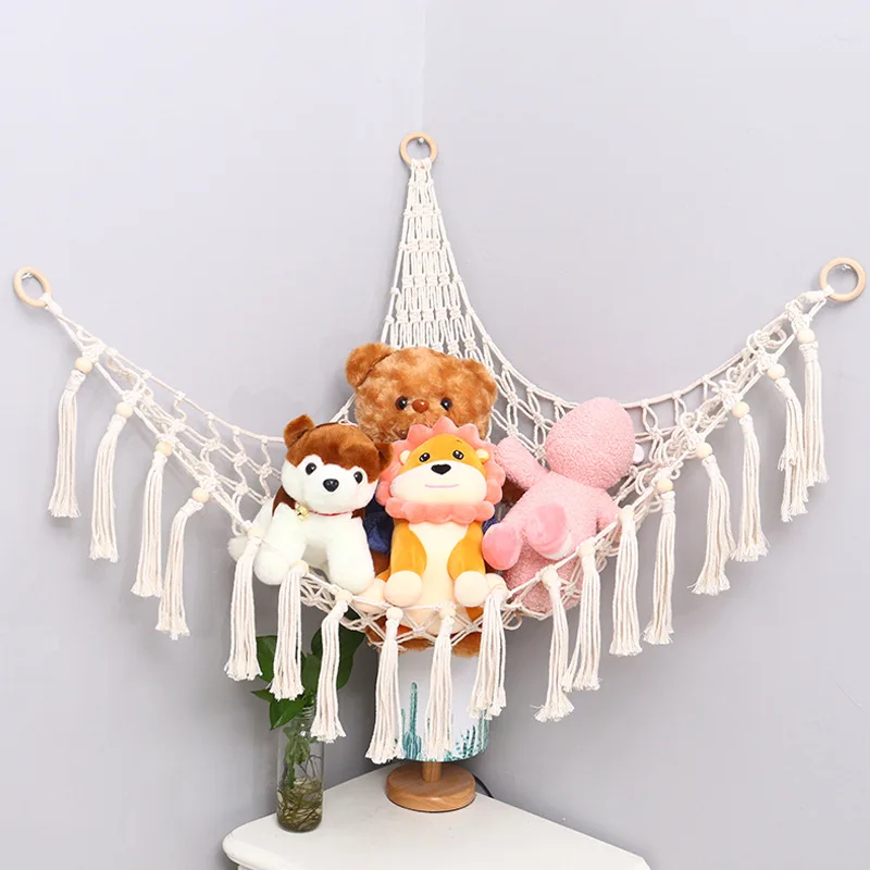 Toy Hammock Stuffed Animal Storage Net Teddy Bear Hammock Gives Boys or Girls The Best Holiday