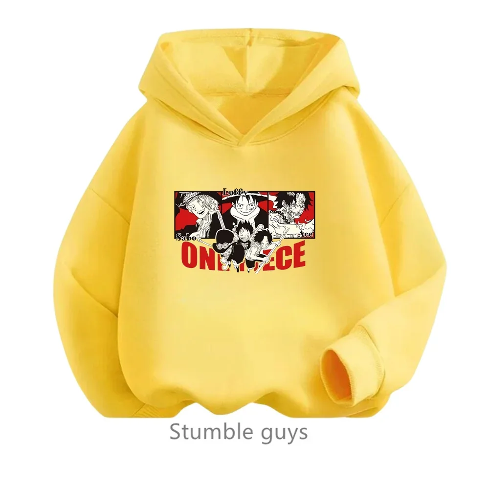thumbnail image 1 of Ropa para niños, sudadera de una pieza para niños, ropa para niñas, primavera y otoño, sudadera con dibujos animados de Anime Luffy Zoro, traje para adolescentes, camisetas con capucha de Sonic, 1 of 5
