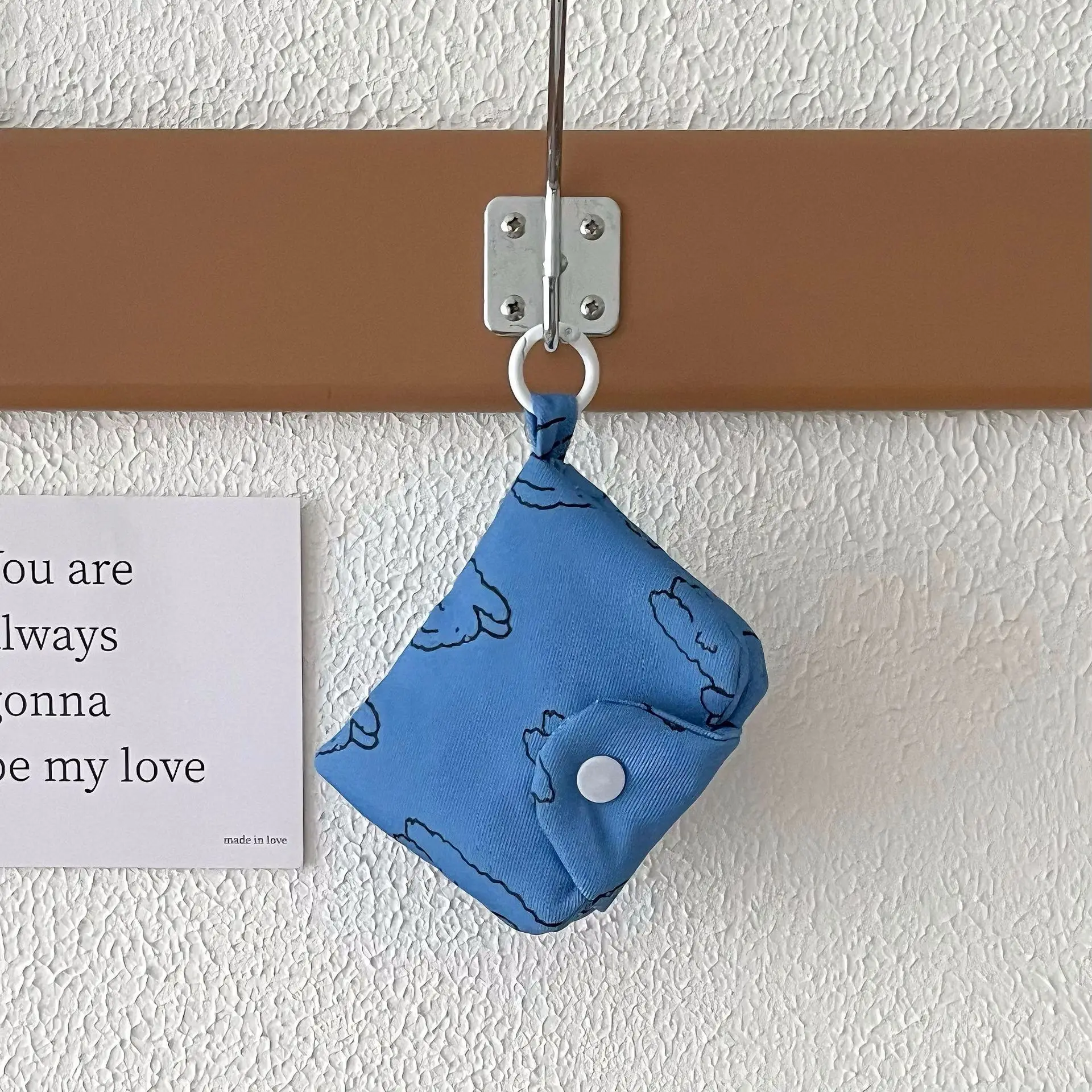 Storage Bag Multifunctional Black  Purse  Wallet Sweet Hanging Decoration For s Travel Purse Charm