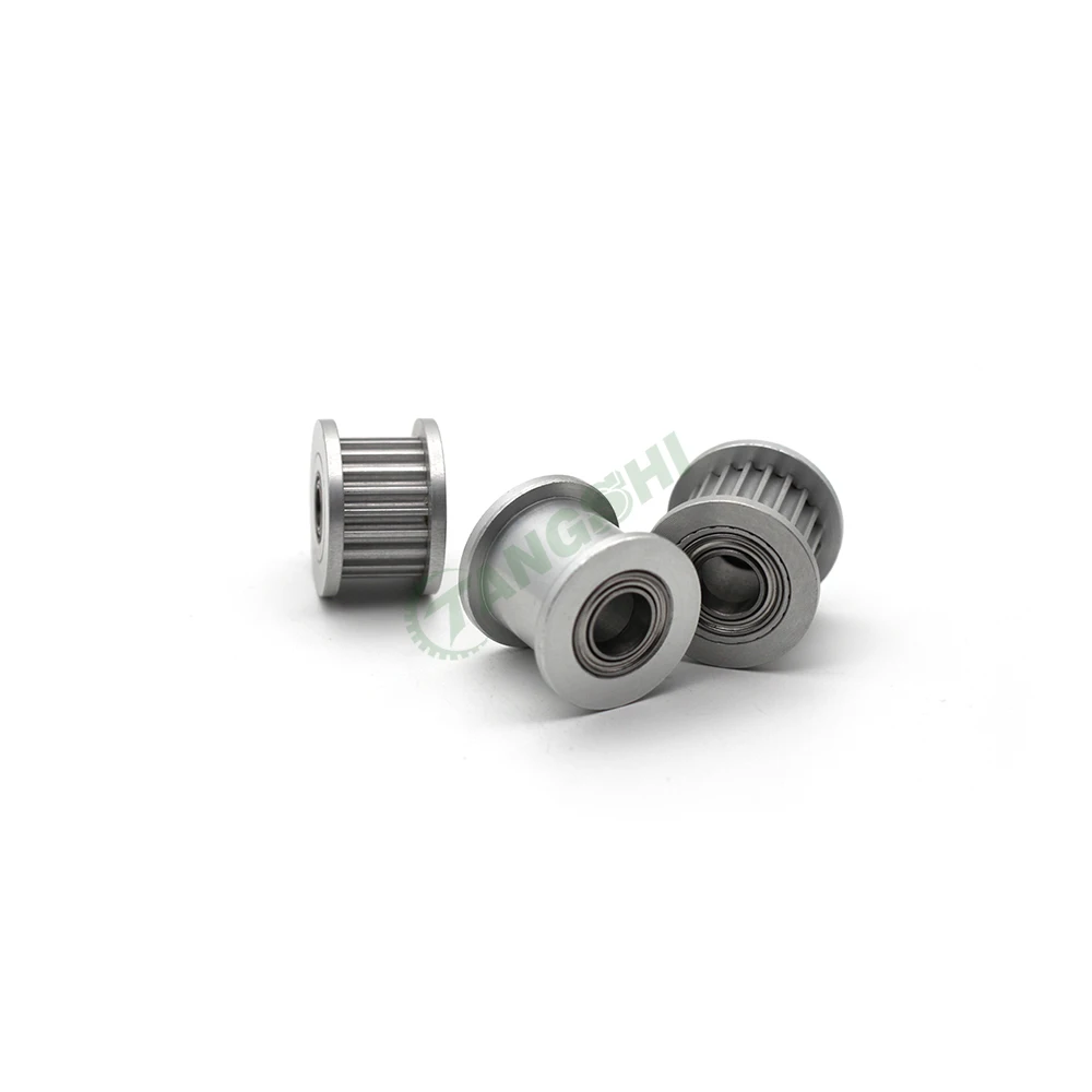 HTD 3M 20 24 25 Teeth Idler Timing Pulley Bore5~12mm Belt Width 10/15/16mm synchronous Wheel Idler Pulley 3D Printer Accessories 3d printer accessories timing belt pulley fixed pulley timing pulley belt pulley