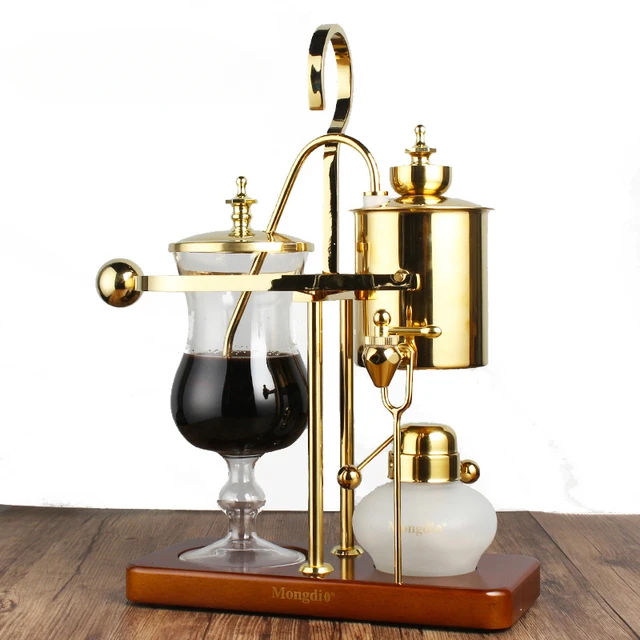 Syphon Coffee Brewer Stainless Steel Siphon Coffee Maker Filter Pot Coffee Pot Set Household Coffeeware