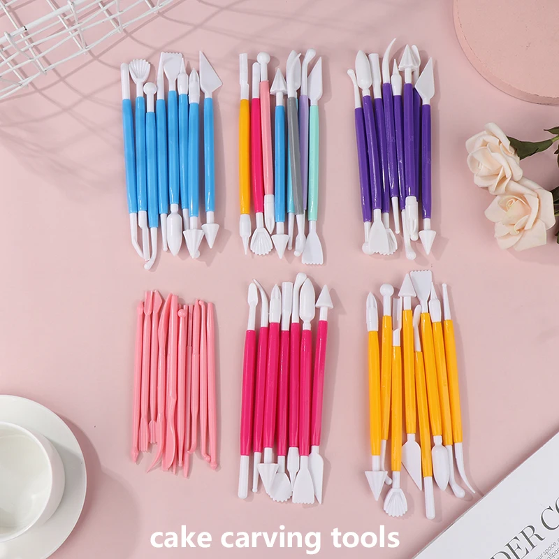 8/14pcs Plastic Clay Sculpting Set Polyform Sculpey Set Polymer Modeling Clay Tools play dough tools modeling tools